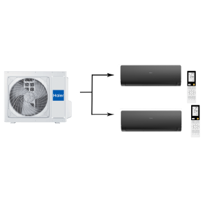  Мульти сплит-система на 2 комнаты Haier Leader Super Match 2U50S2SM1FA-3/AS35S2SF2FA-B*2шт 