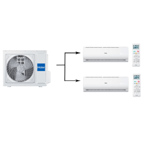  Мульти сплит-система на 2 комнаты Haier Leader Super Match 2U50S2SM1FA-3/AS07TS6HRA-M/AS12TS6HRA-M 