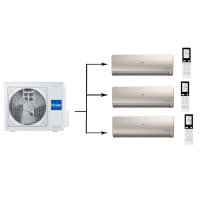 Haier Super Match 3U55S2SR5FA/AS25S2SF2FA-G*3шт