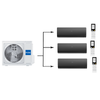 Haier Super Match 3U55S2SR5FA/AS25S2SF2FA-B*3шт